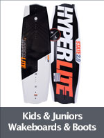 Wakeboards and Boots for Juniors and Kids